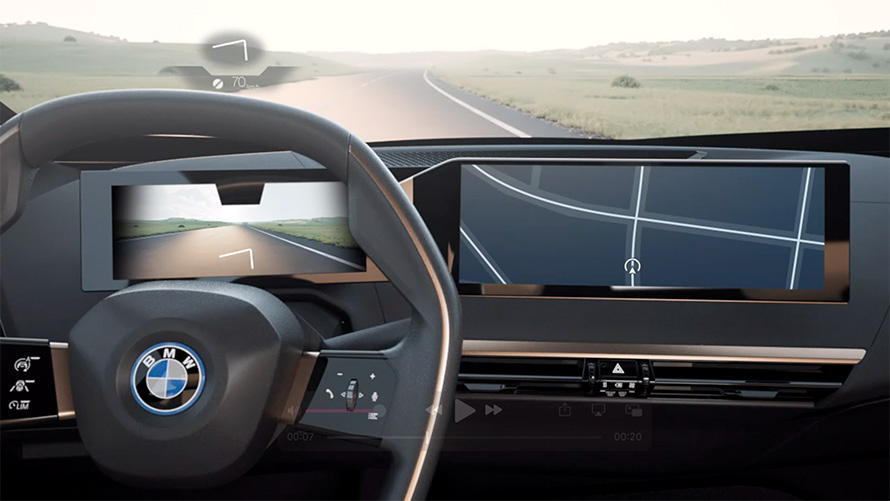 Vaizdo įrašas apie BMW Live Cockpit Professional BMW 7 serijos M modeliai G70 BMW 7 serijos M modeliai G70 vaizdo įrašas apie BMW Live Cockpit Professional