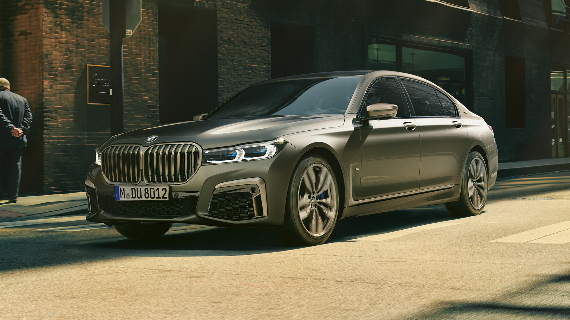 Eksterjero dizainas BMW M760Li xDrive sedanas, eksterjero dizainas