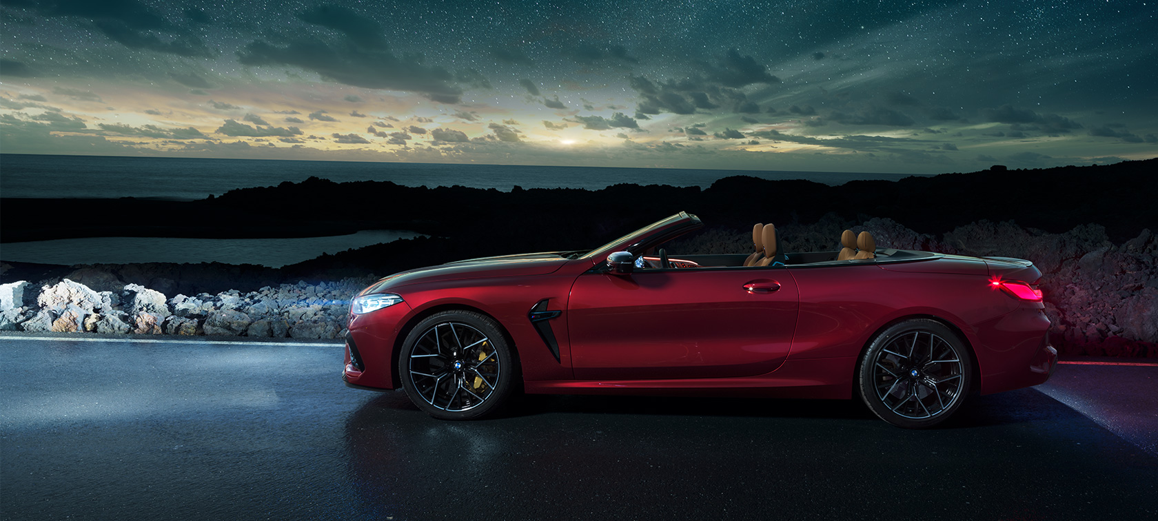 Techniniai duomenys. BMW 8 Series Convertible M Automobiles technical data.
