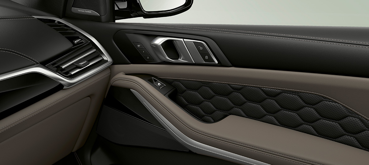 Pilna Merino odos apdaila BMW X5 M Pilna Merino odos apdaila BMW X5 M F95 interjeras