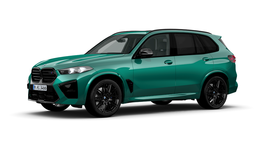 BMW M serijos BMW X5 M (F95) trijų ketvirčių vaizdas iš šono BMW M serijos BMW X5 M (F95) trijų ketvirčių vaizdas iš šono