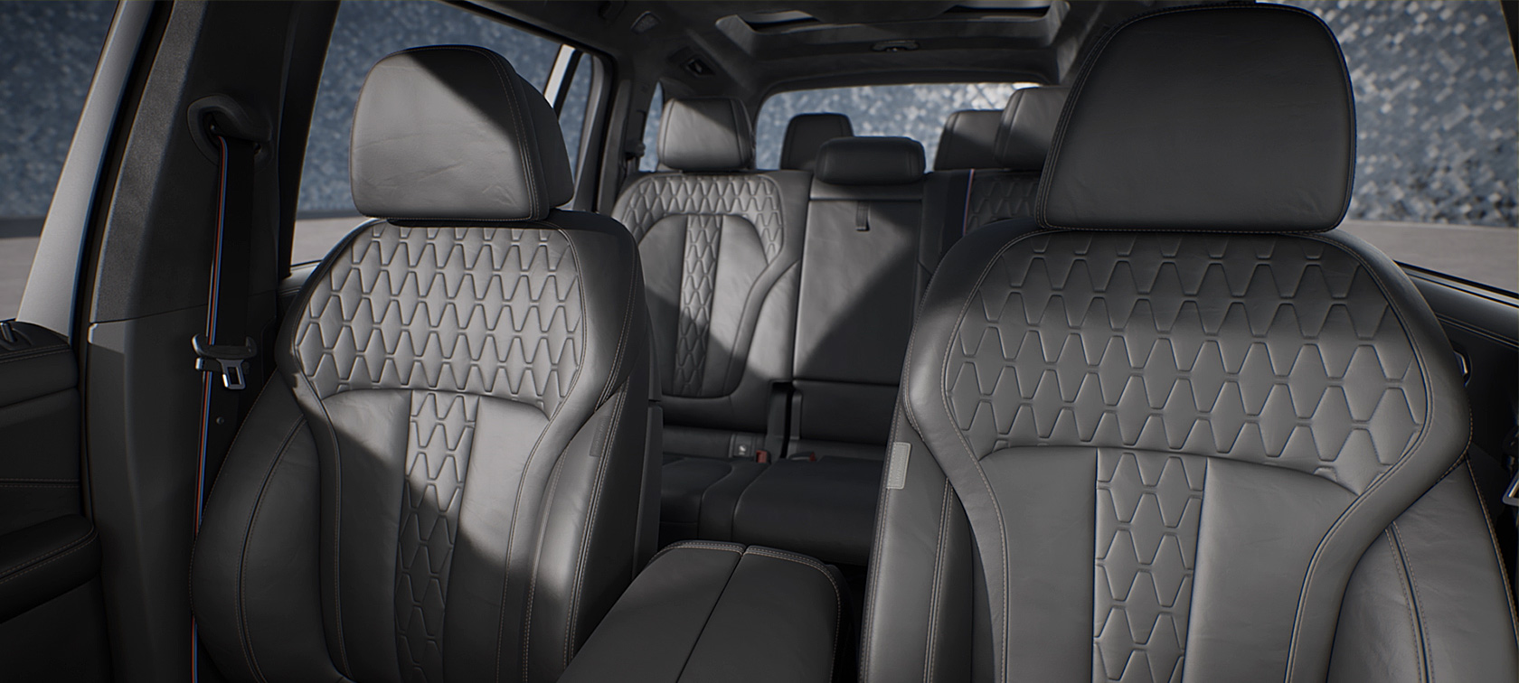 BMW X7 M60i xDrive G07 LCI vaizdo įrašas apie interjero dizainą BMW X7 M60i xDrive G07 LCI vaizdo įrašas apie interjero dizainą