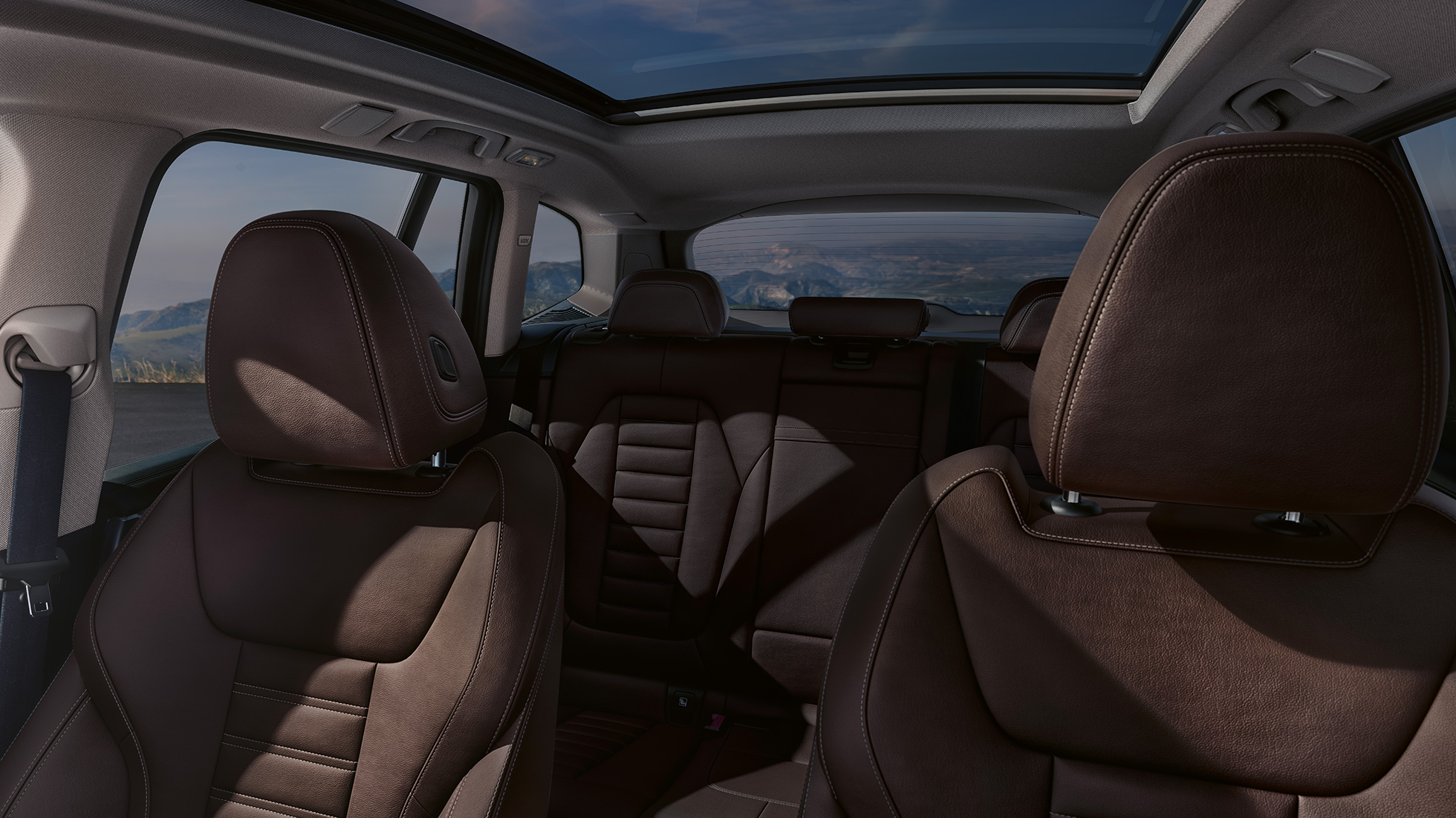 Sportinės Vernasca odos sėdynės mokos spalvos BMW iX3 G08 Sportinės Vernasca odos sėdynės mokos spalvos, BMW iX3 G08 2020 interjeras
