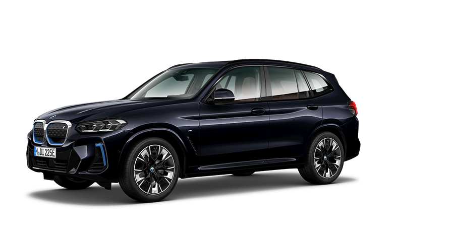 BMW i serija BMW iX3 (G08) trijų ketvirčių vaizdas iš šono BMW i serija BMW iX3 (G08) trijų ketvirčių vaizdas iš šono