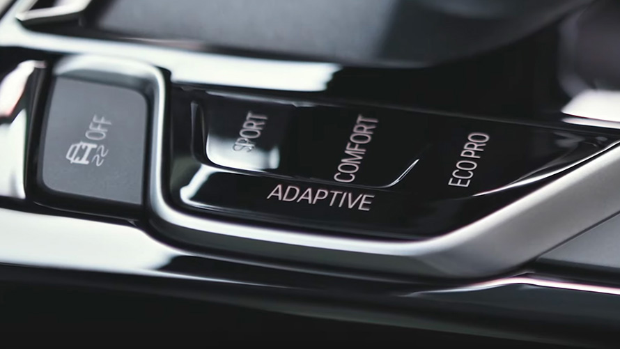BMW įkraunamo hibrido eDrive režimai BMW įkraunamo hibrido eDrive režimai, vaizdas iš arti
