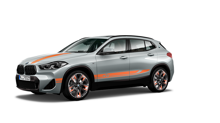 BMW X serijos BMW X2 (F39) trijų ketvirčių vaizdas iš šono BMW X serijos BMW X2 (F39) trijų ketvirčių vaizdas iš šono