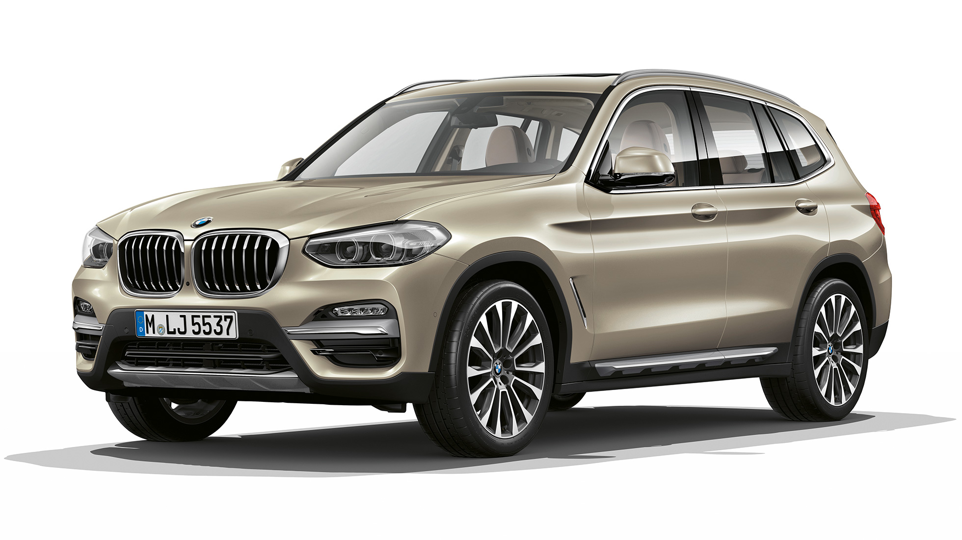 BMW X3 M40i, Modelis Luxury Line, trijų ketvirčių vaizdas iš priekio BMW X3 M40i, Modelis Luxury Line, trijų ketvirčių vaizdas iš priekio