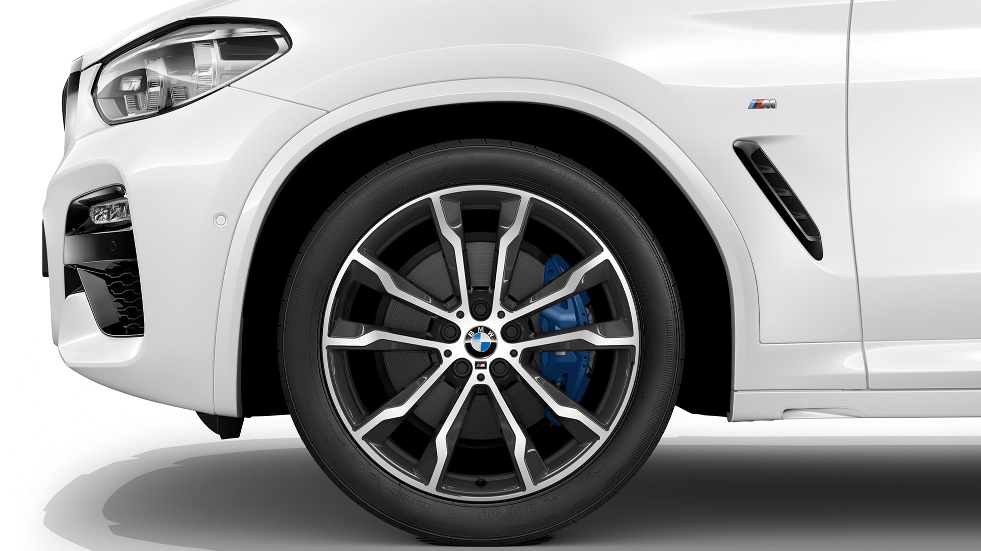 BMW X3 M40i, Modelis M Sport, ratlankiai BMW X3 M40i, Modelis M Sport, ratlankiai