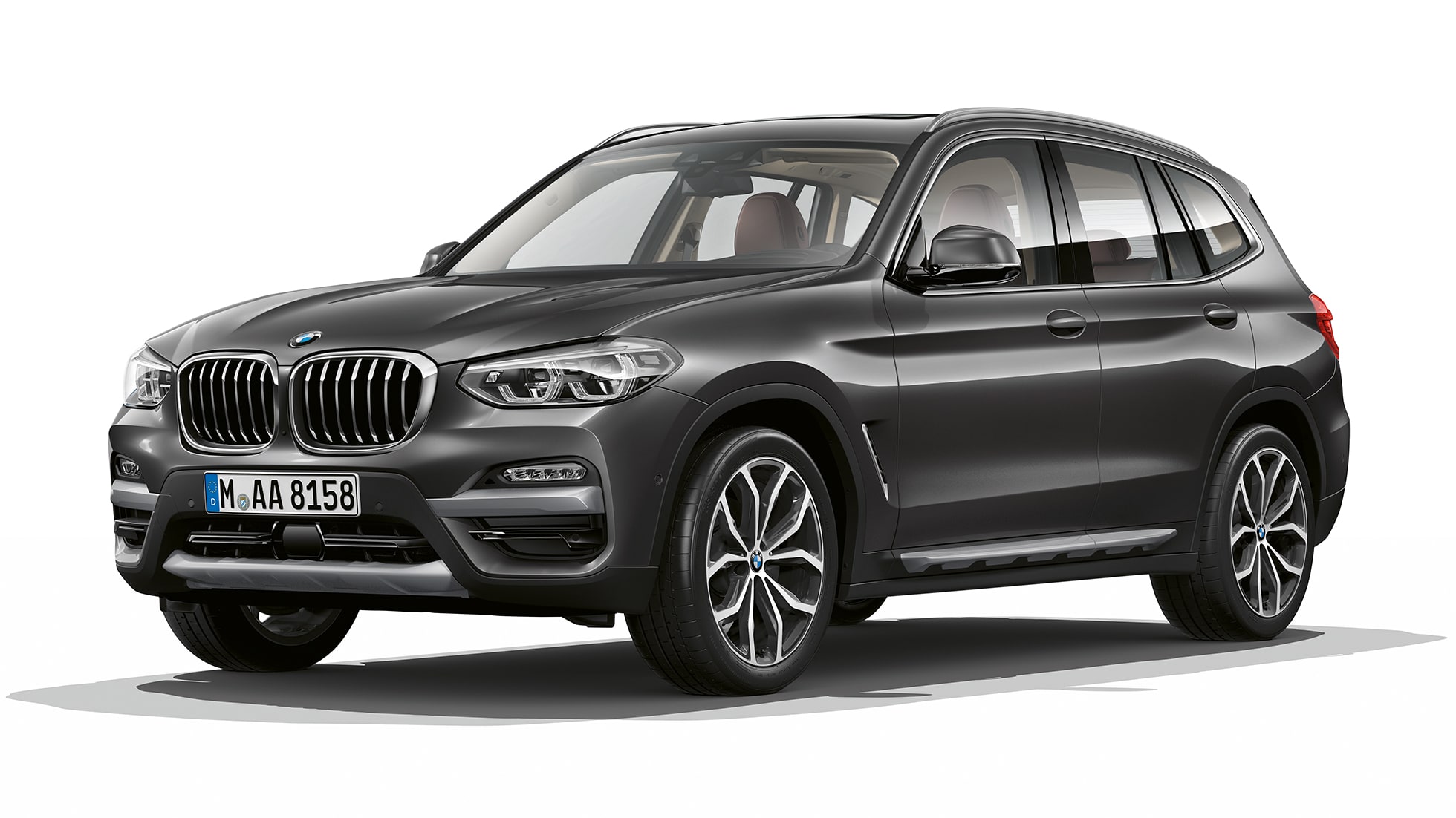 BMW X3 M40i, Modelis xLine, trijų ketvirčių vaizdas iš priekio BMW X3 M40i, Modelis xLine, trijų ketvirčių vaizdas iš priekio