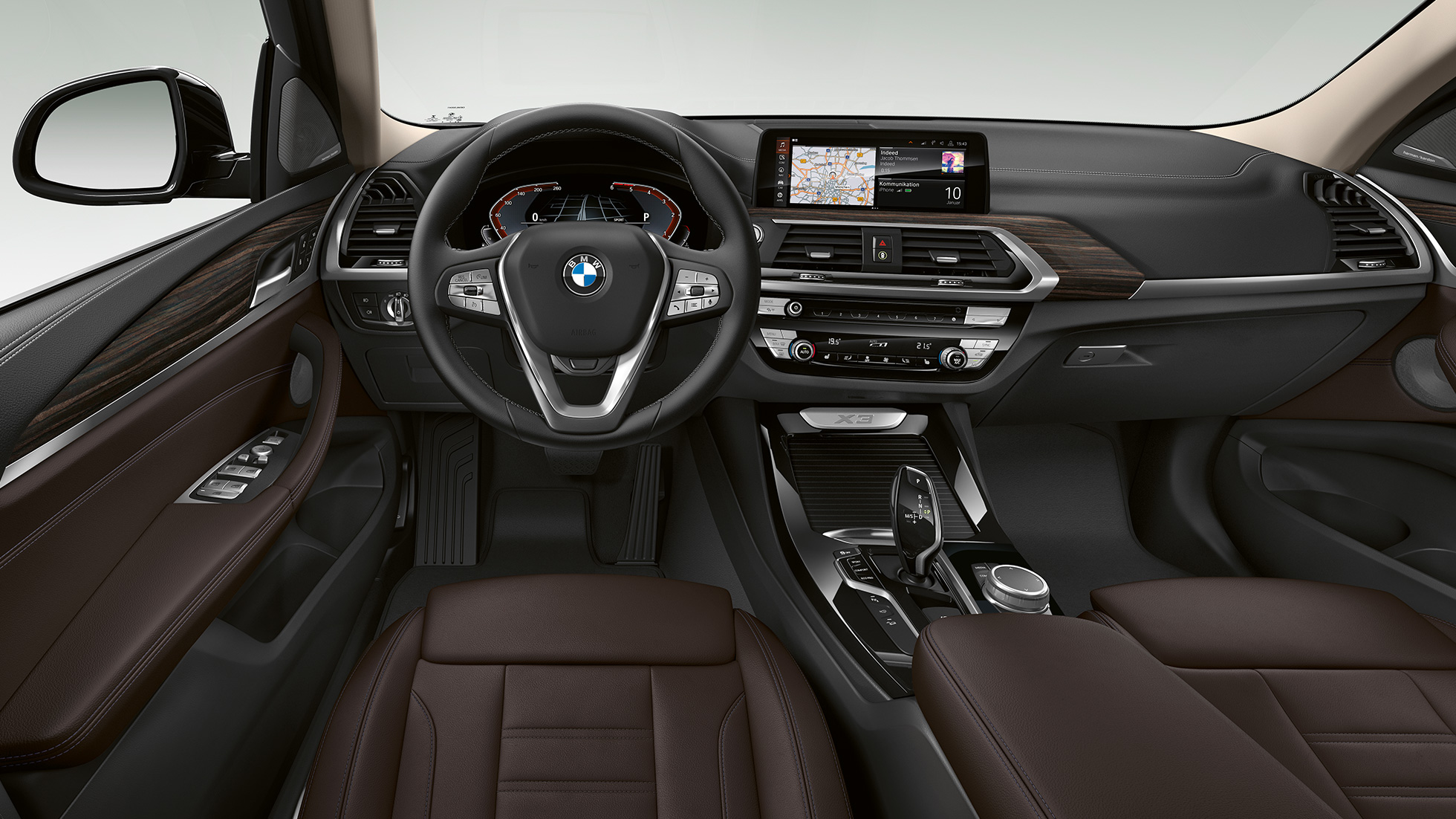 BMW X3 M40i, Modelis xLine, interjeras BMW X3 M40i, Modelis xLine, interjeras