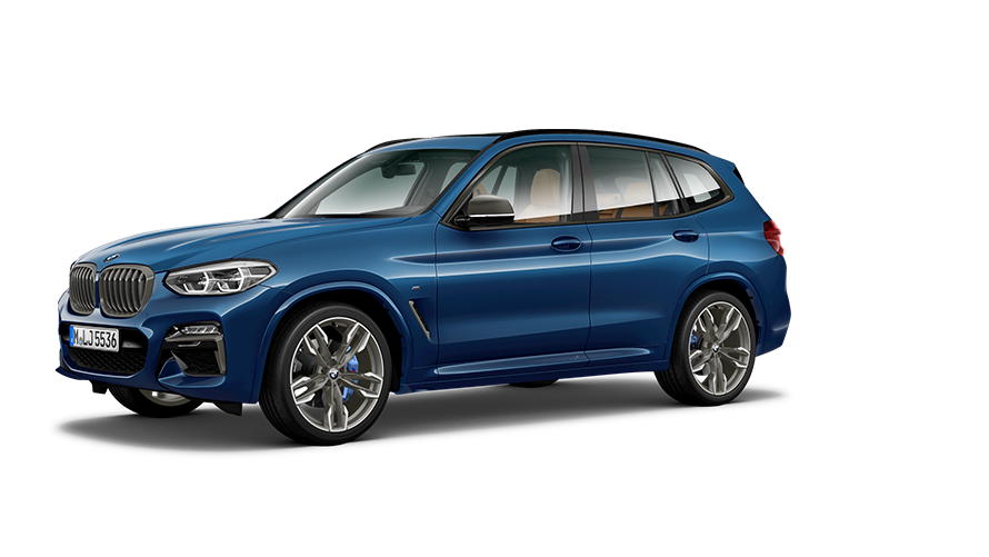 BMW X serijos BMW X3 (G01) trijų ketvirčių vaizdas iš šono BMW X serijos BMW X3 (G01) trijų ketvirčių vaizdas iš šono