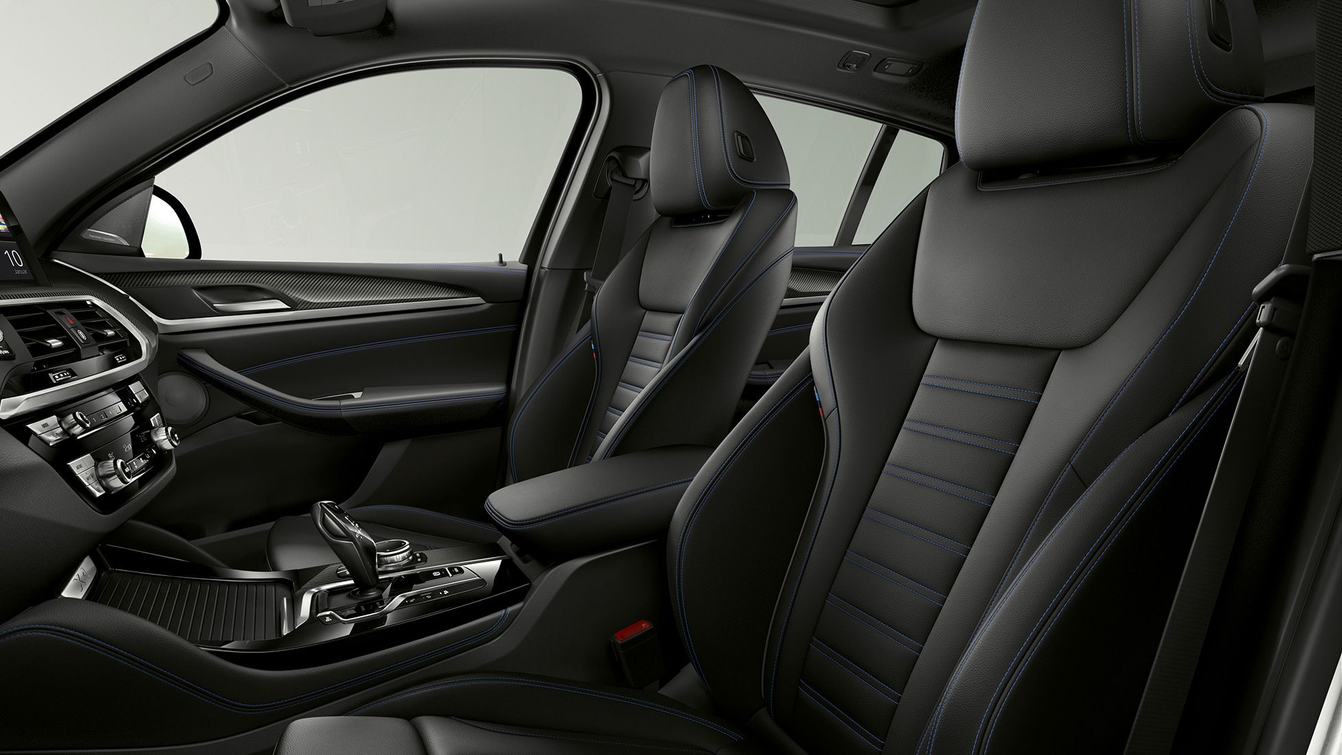 Apmušalai BMW X4 xDrive30i M Sport modelyje Apmušalai BMW X4 xDrive30i M Sport modelio G02 2018 interjere