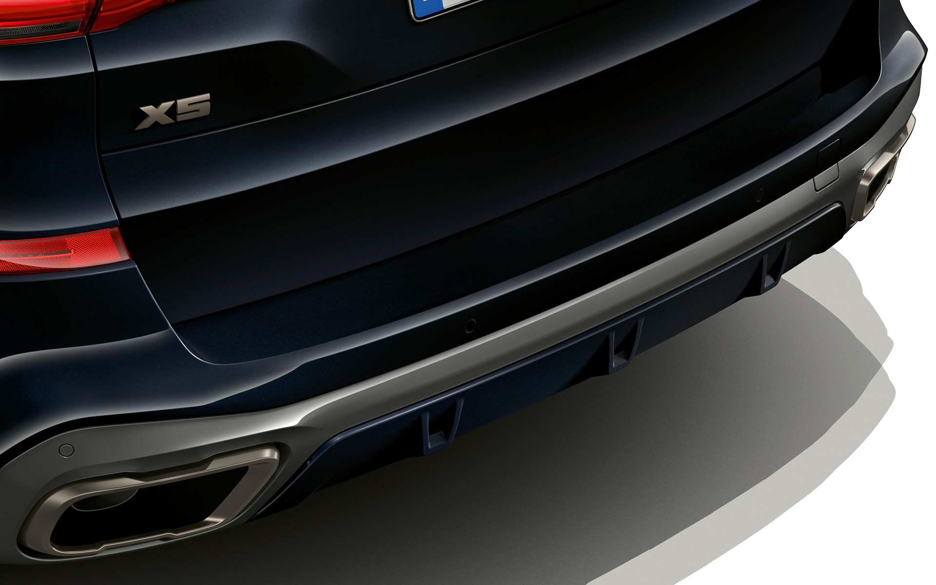 BMW X5 M50d išmetimo sistema M Sport paketo išmetimo sistema ir difuzorius