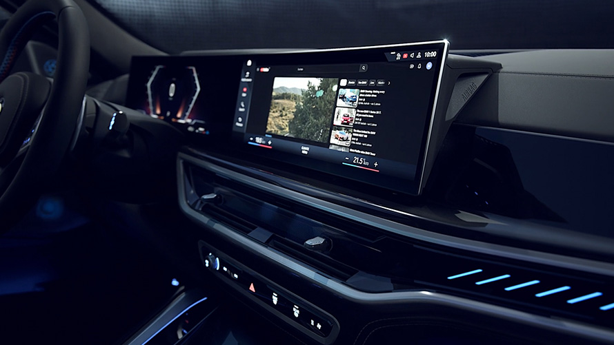 Vaizdo įrašas apie visiškai integruotą srautinio vaizdo įrašų perdavimo funkciją BMW X5 G05 LCI BMW X5 G05 LCI vaizdo įrašas apie visiškai integruotą srautinio vaizdo įrašų perdavimo funkciją