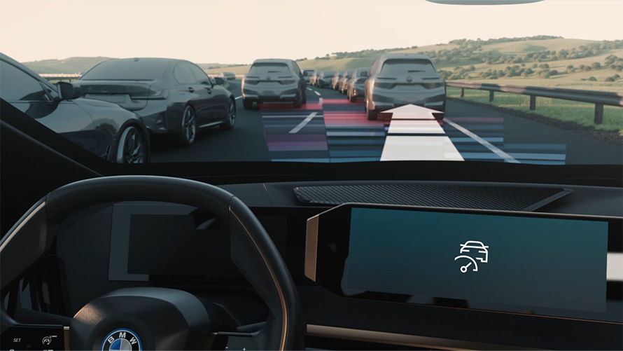 Vaizdo įrašas Driving Assistant Professional funkciją BMW X5 G05 LCI BMW X5 G05 LCI vaizdo įrašas Driving Assistant Professional funkciją