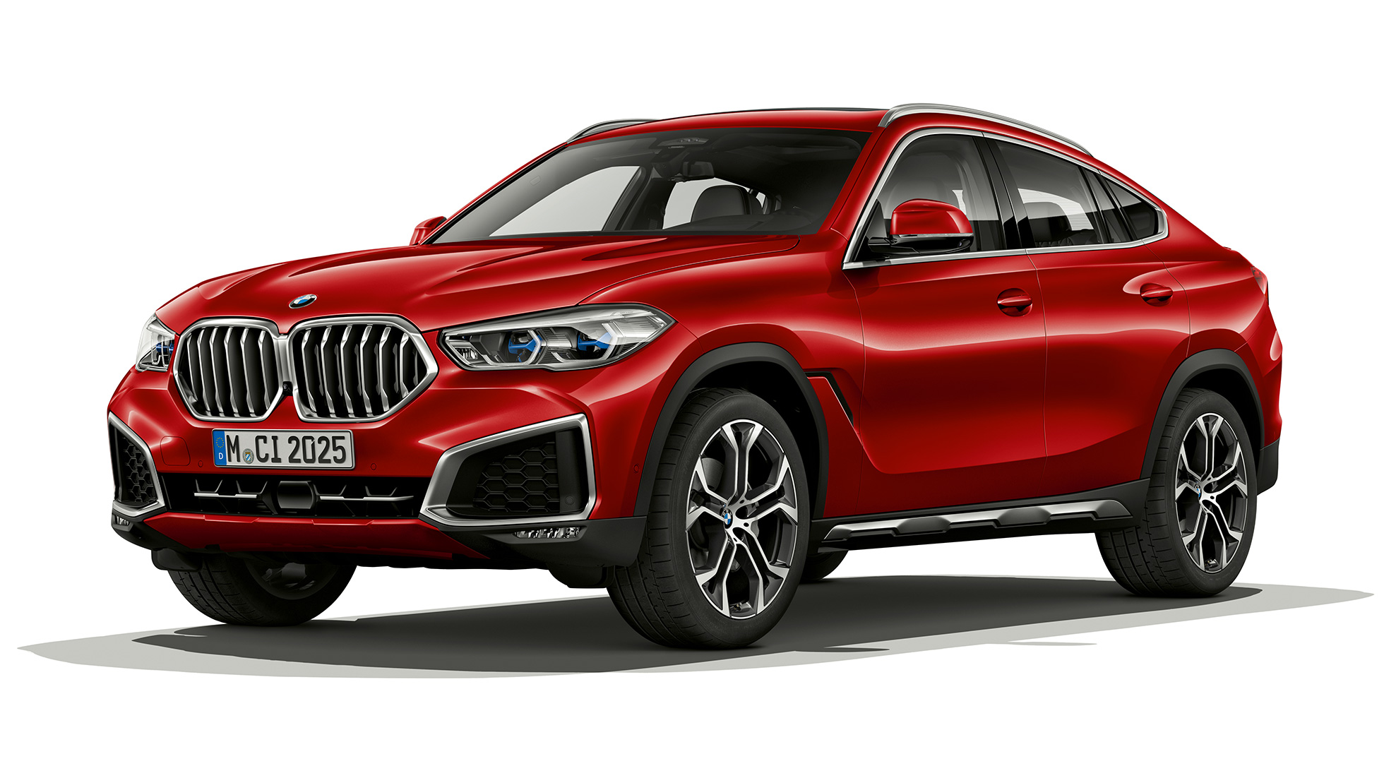 BMW X6 su BMW xLine, eksterjeras BMW X6 su BMW xLine trijų ketvirčių vaizdas iš priekio