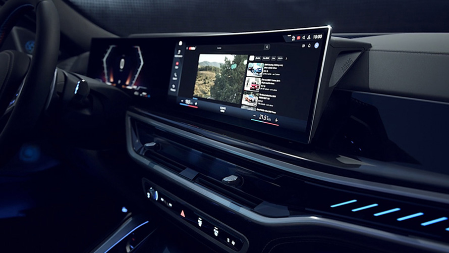 Visiškai integruota srautinio vaizdo įrašų perdavimo funkcija BMW X6 G06 LCI BMW X6 G06 LCI vaizdo įrašas apie visiškai integruotą srautinio vaizdo įrašų perdavimo funkciją