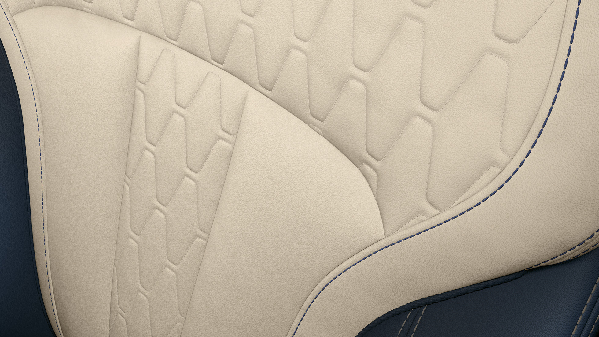 BMW X7, Design Pure Excellence polster design Close-up of the polster design of the BMW X7 with Design Pure Excellence features