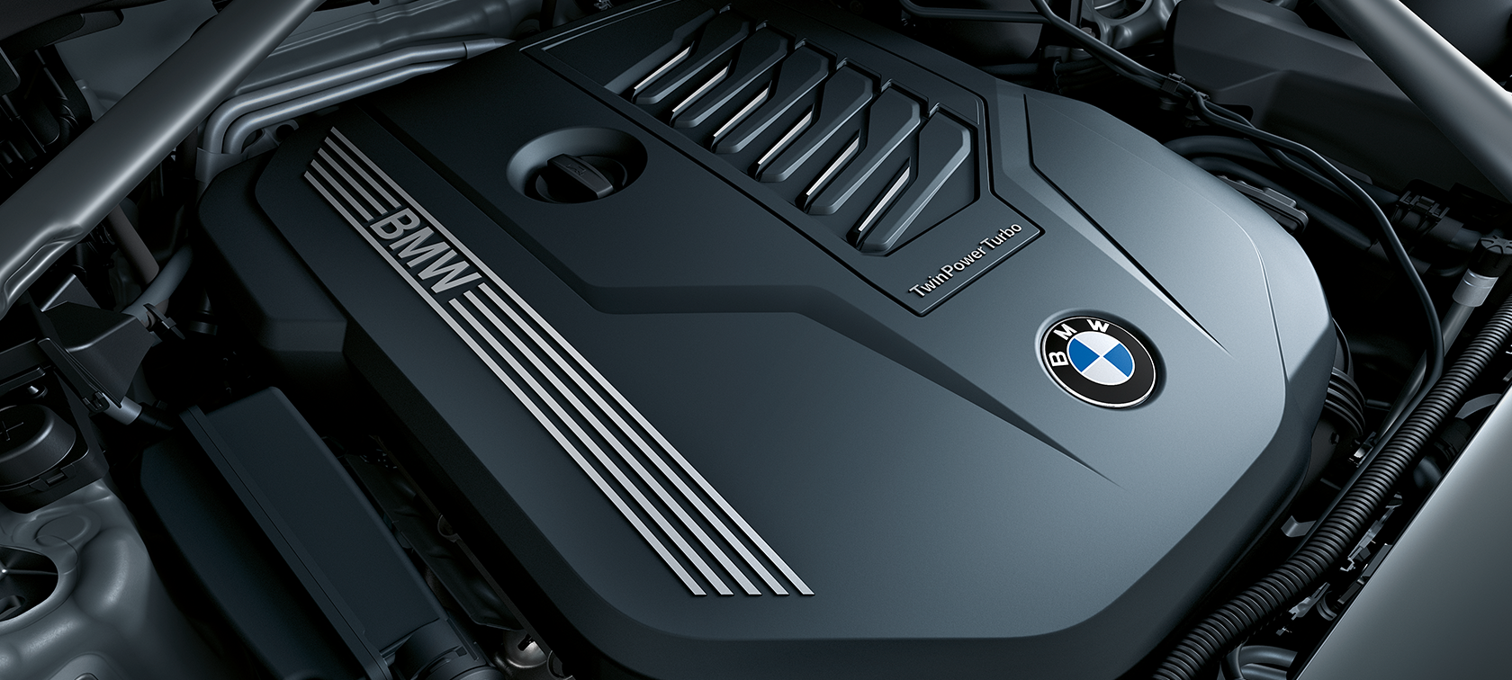 BMW X7 „BMW TwinPower Turbo“ BMW TwinPower Turbo variklis, vaizdas iš arti