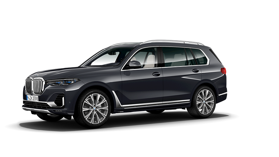 BMW X serijos BMW X7 (G07) trijų ketvirčių vaizdas iš šono BMW X serijos BMW X7 (G07) trijų ketvirčių vaizdas iš šono