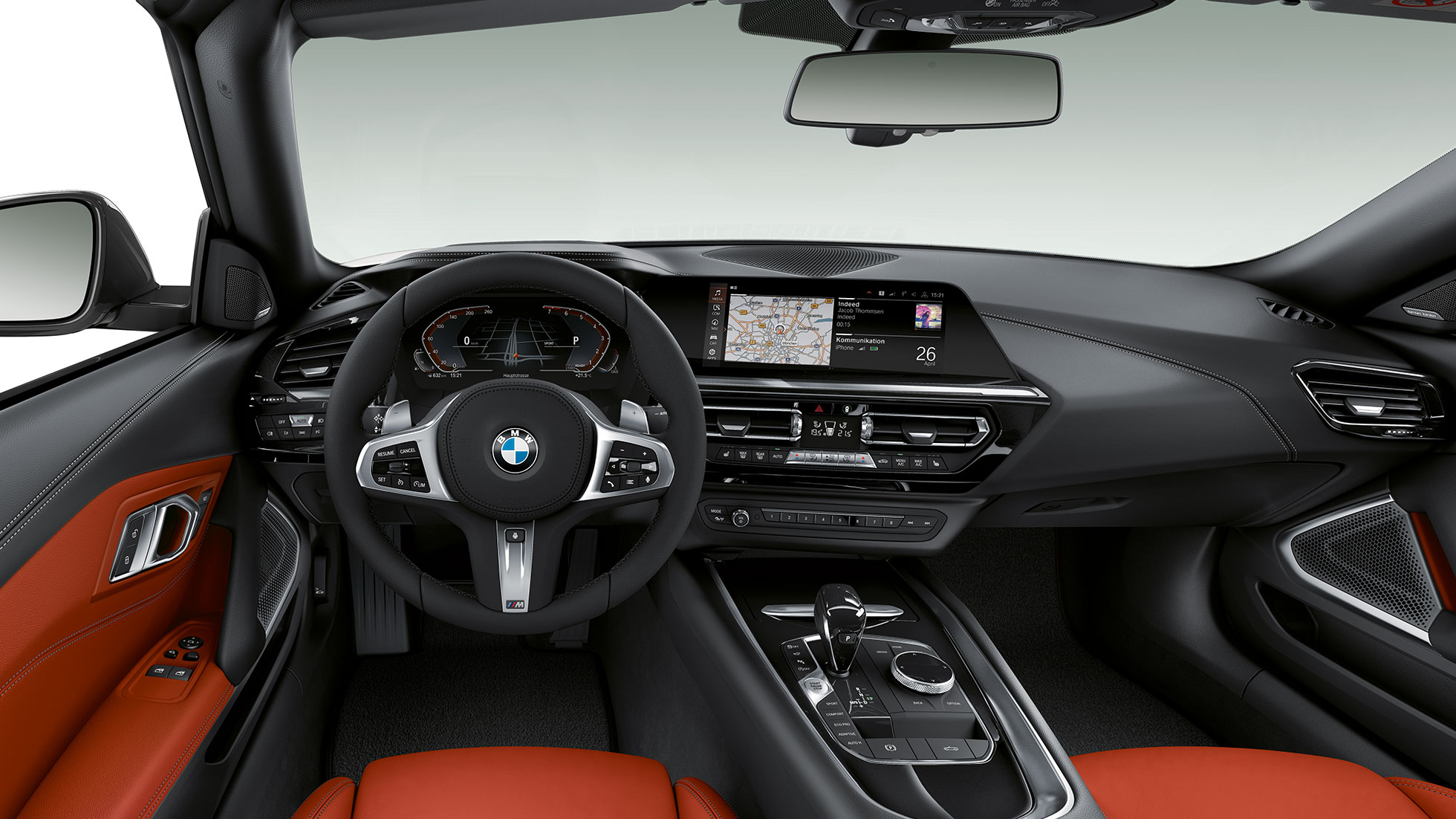 BMW Z4 Roadster modelis Sport Line BMW Z4 Roadster modelis Sport Line, vairas ir vairuotojo erdvė