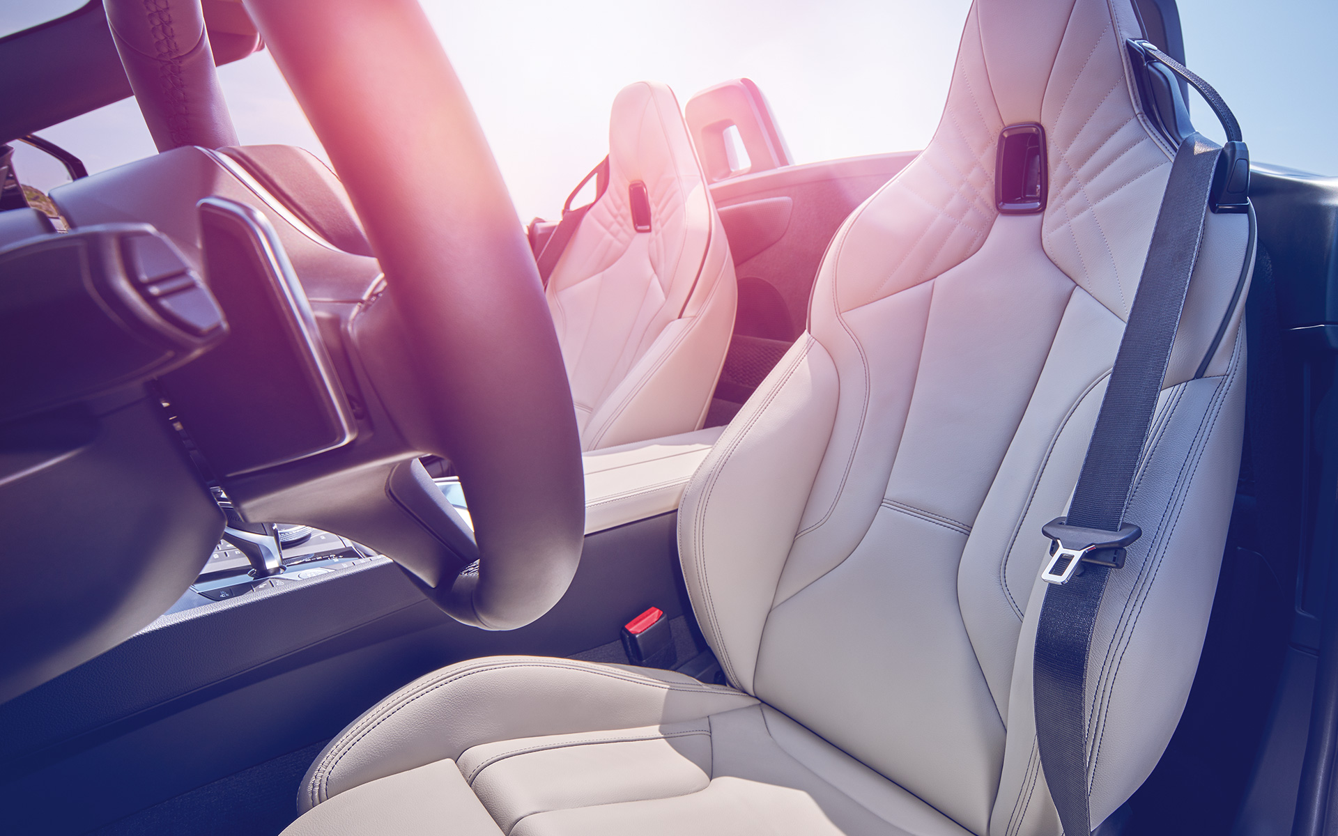 BMW Z4 Roadster (G29) priekinės sėdynės BMW Z4 Roadster (G29) priekinių sėdynių vaizdas