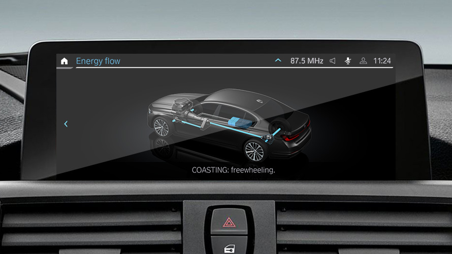 Važiavimas laisvąja eiga BMW EfficientDynamics
