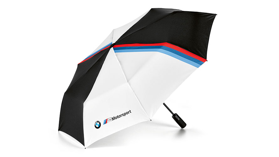BMW M Motorsport skėtis Gaminio iliustracijoje - BMW M Motorsport skėtis.