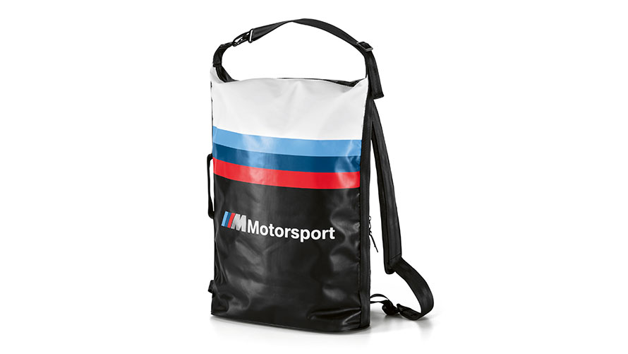 BMW M Motorsport kuprinė Nuotraukoje - BMW M Motorsport kuprinė.