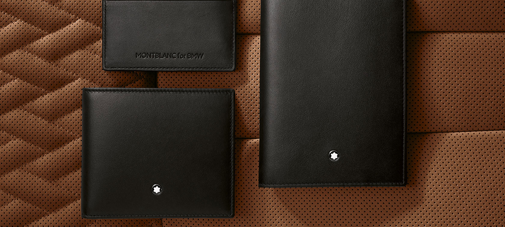 Nuotraukoje – „Montblanc for BMW“ piniginė su monetų skyreliu. Nuotraukoje – „Montblanc for BMW“ piniginė su monetų skyreliu.