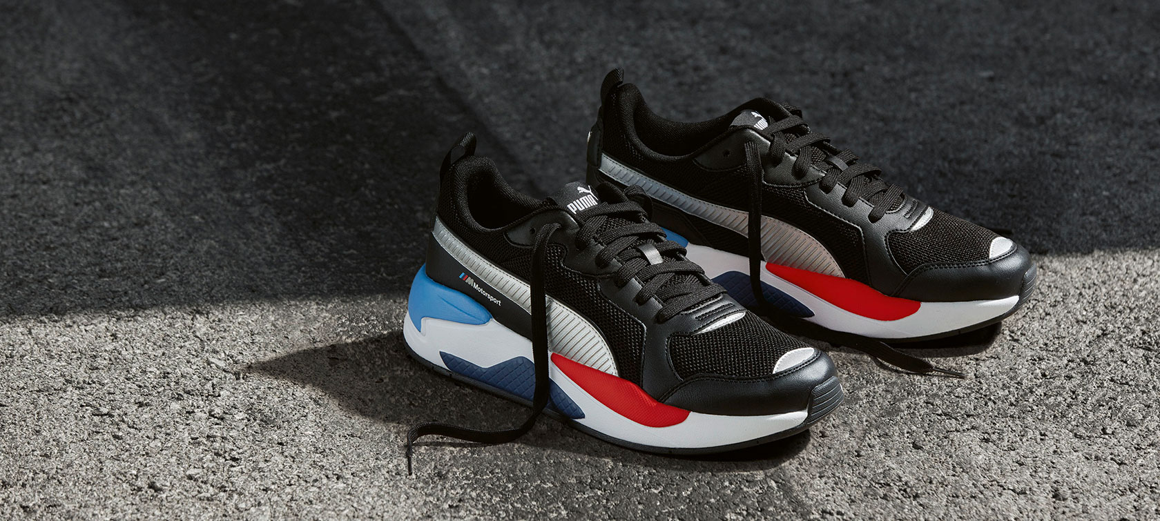BMW M Motorsport bateliai Puma X-Ray BMW M Motorsport batelių Puma X-Ray nuotrauka