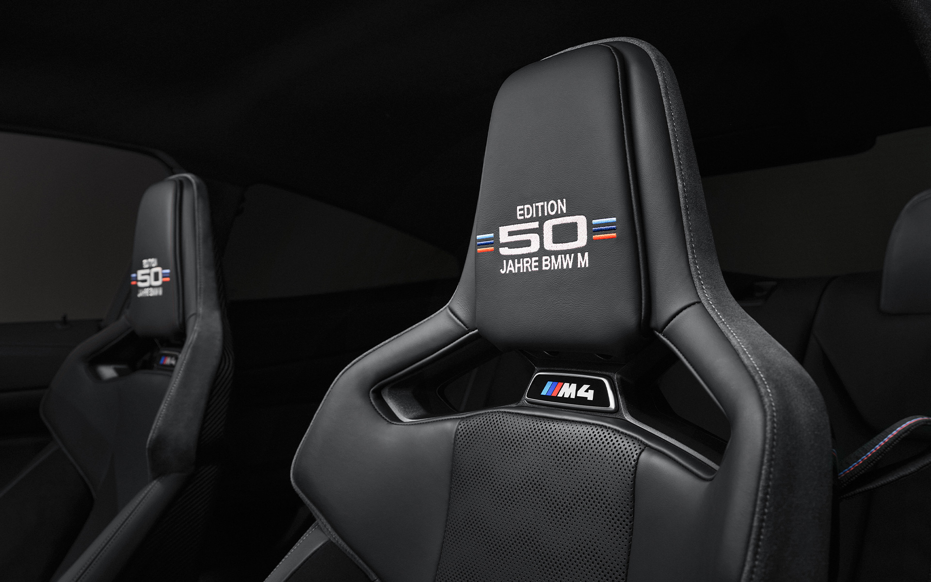 BMW M4 Competition G82 Edition 50 metų BMW M sėdynė BMW M4 Competition G82 Edition 50 metų BMW M sėdynė
