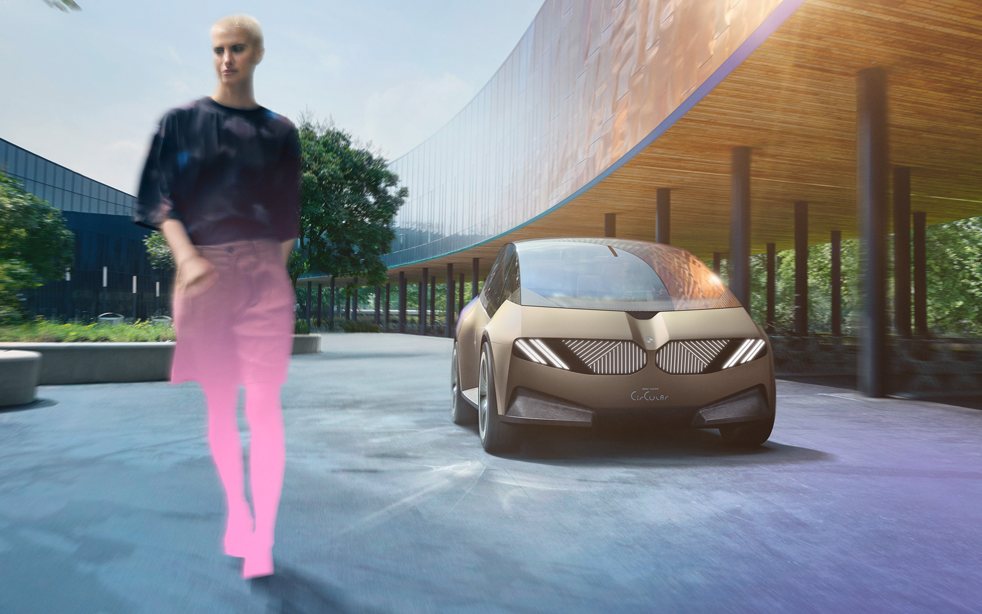 BMW i Vision Circular 2021, 1 koncepcinio automobilio atvaizdas