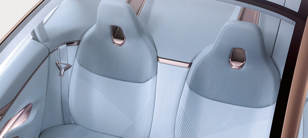 2020 m. BMW i4 G26 koncepto vaizdas nr. 5 2020 m. BMW i4 G26 elektrinio automobilio konceptas, vien tik elektra varomo BMW Gran kupė vaizdas nr. 5