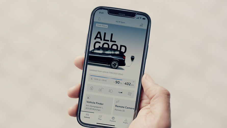 BMW elektromobiliai, vaizdo įrašas apie My BMW programėlę ir BMW įkrovimą BMW elektromobiliai, vaizdo įrašas apie My BMW programėlę ir BMW įkrovimą