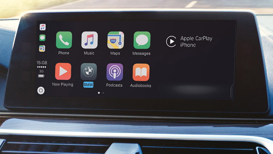 Apple CarPlay Apple CarPlay BMW ekrane