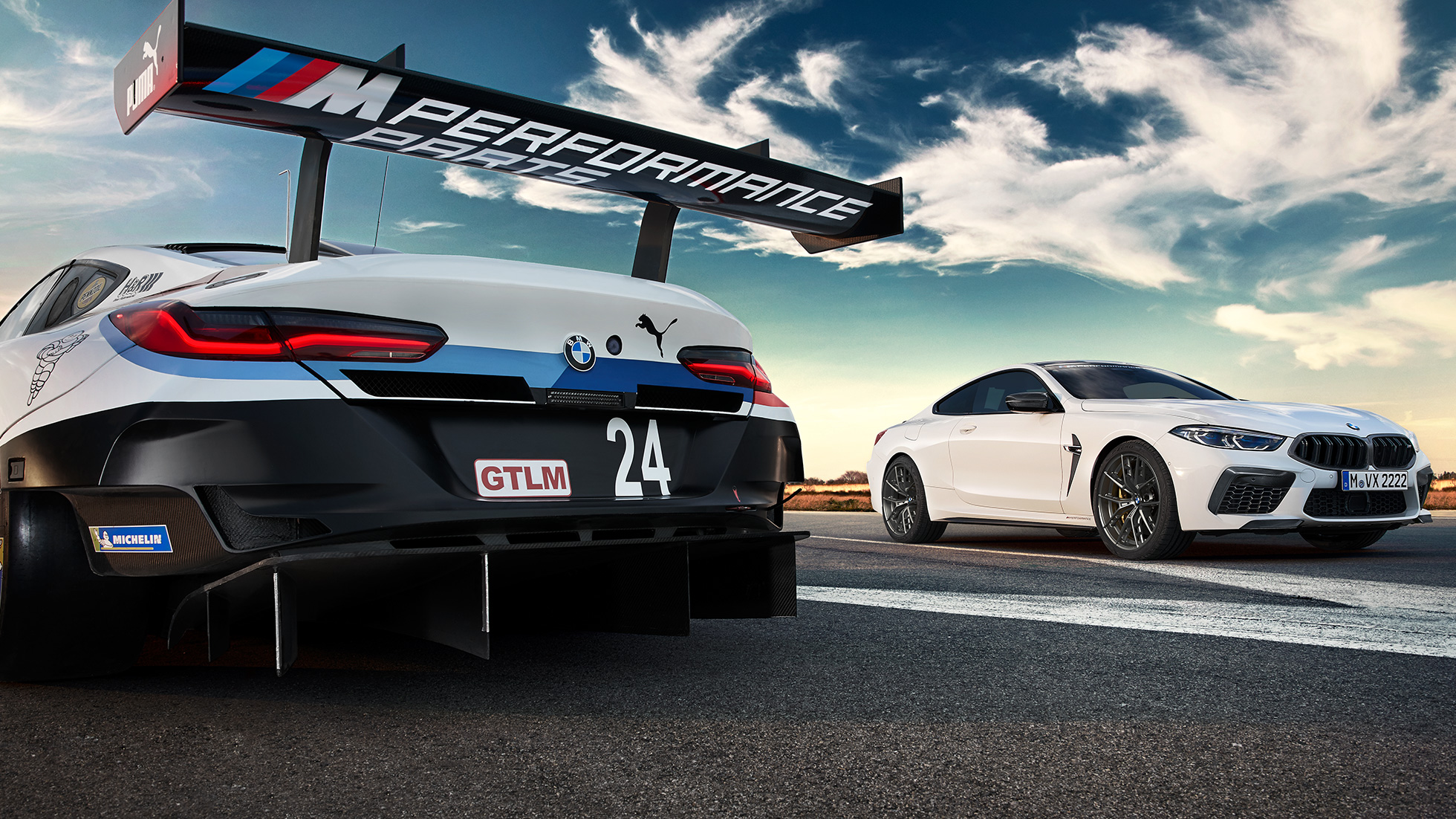 BMW M Performance Parts serijos dalys, BMW M8 GTE, F92 BMW M Performance Parts serijos dalys, BMW Motorsport, BMW M8 GTE, F92