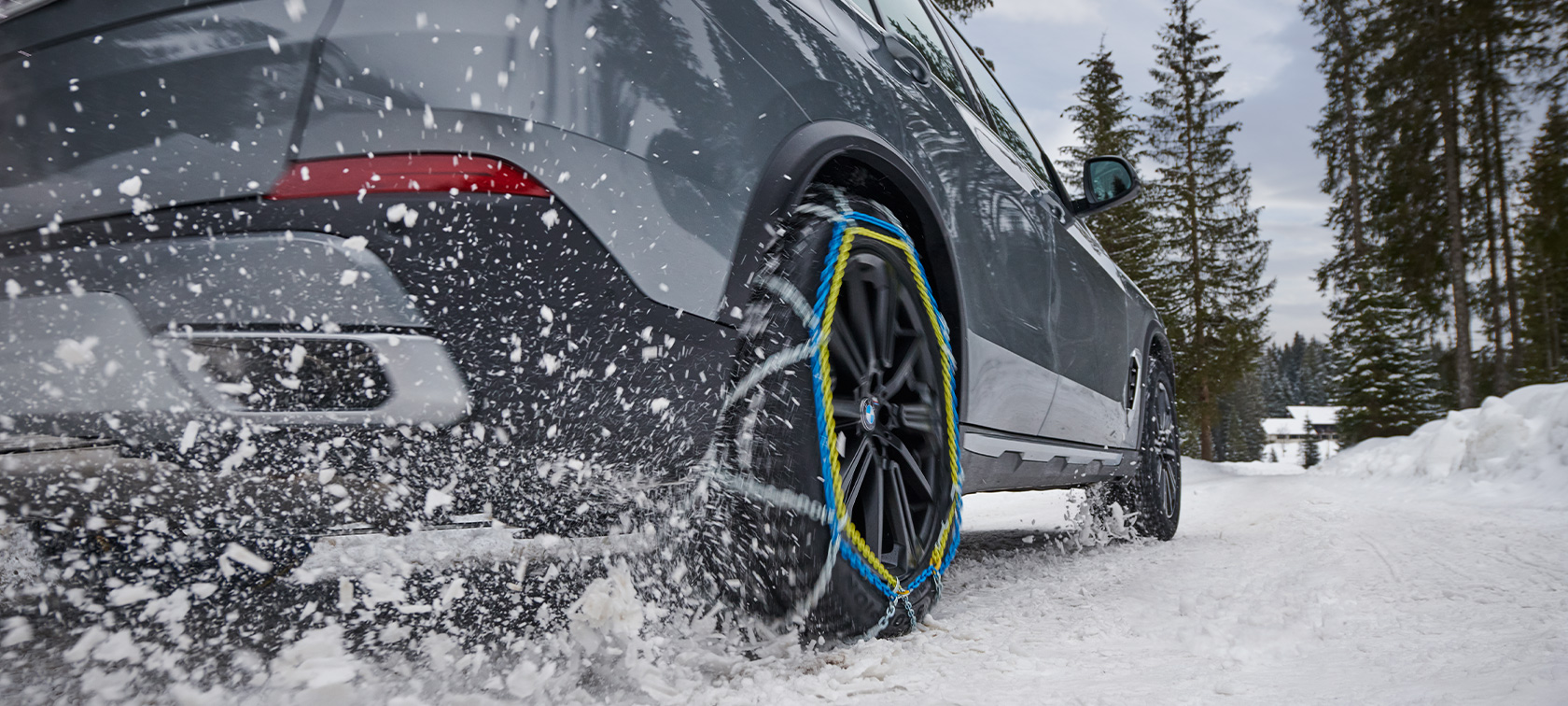BMW sniego grandinės Comfort Originalūs BMW aksesuarai ir priedai rudens ir žiemos sezonui BMW sniego grandinės Comfort Originalūs BMW aksesuarai ir priedai rudens ir žiemos sezonui